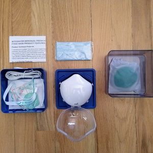 Kids Q8s 5v Electric Face Cover Reusable Respirator w/Activated Carbon Filter